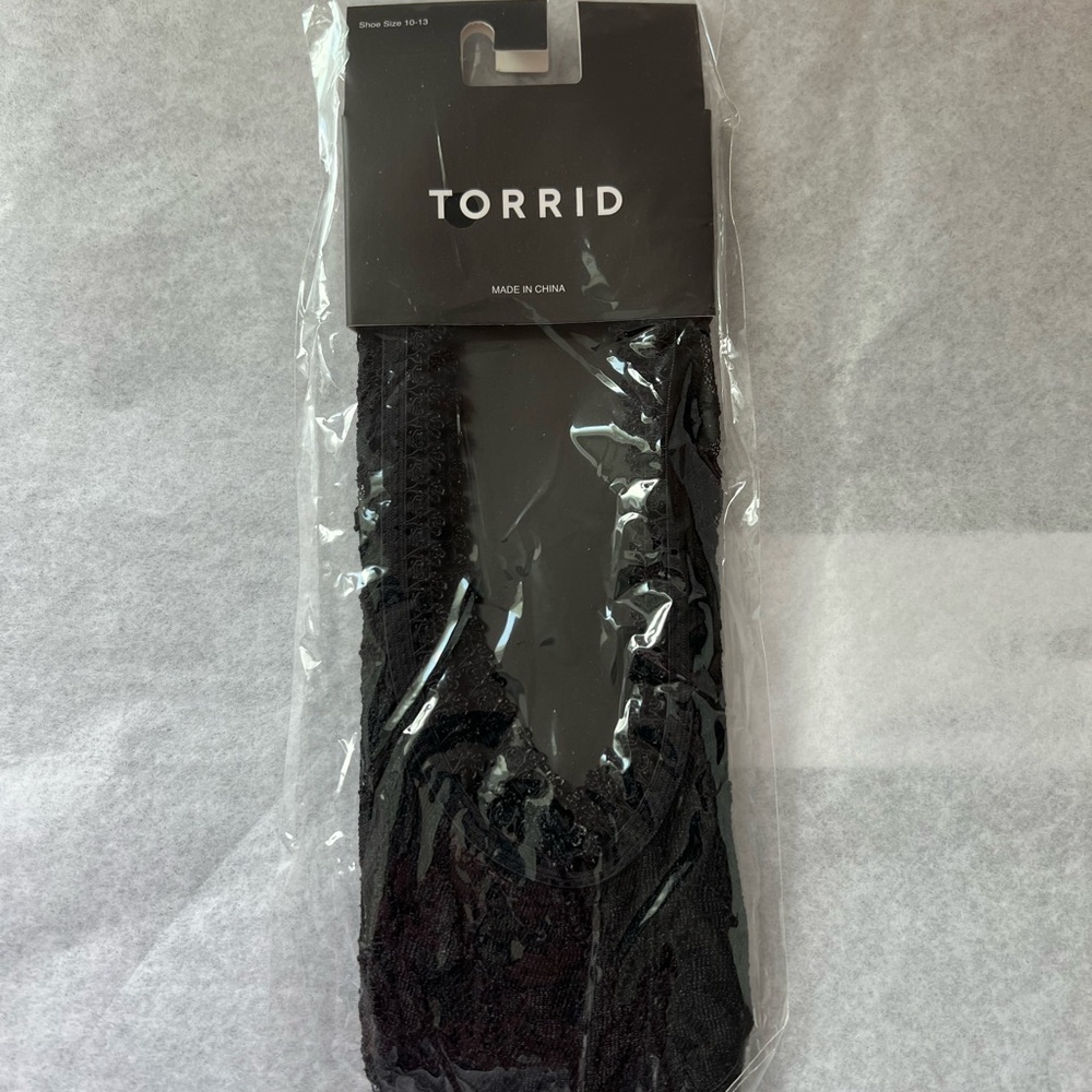 Torrid Black Lace Socks